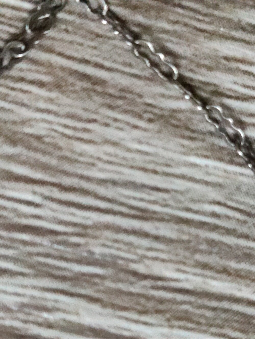 Vintage Sterling Art Deco Camphor Glass Necklace - Picture 5 of 7
